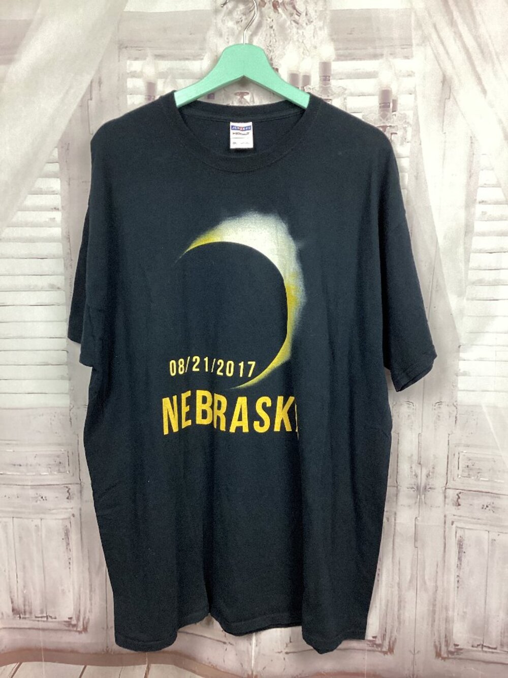 Nebraska Total Eclipse Tee Shirt 2XL